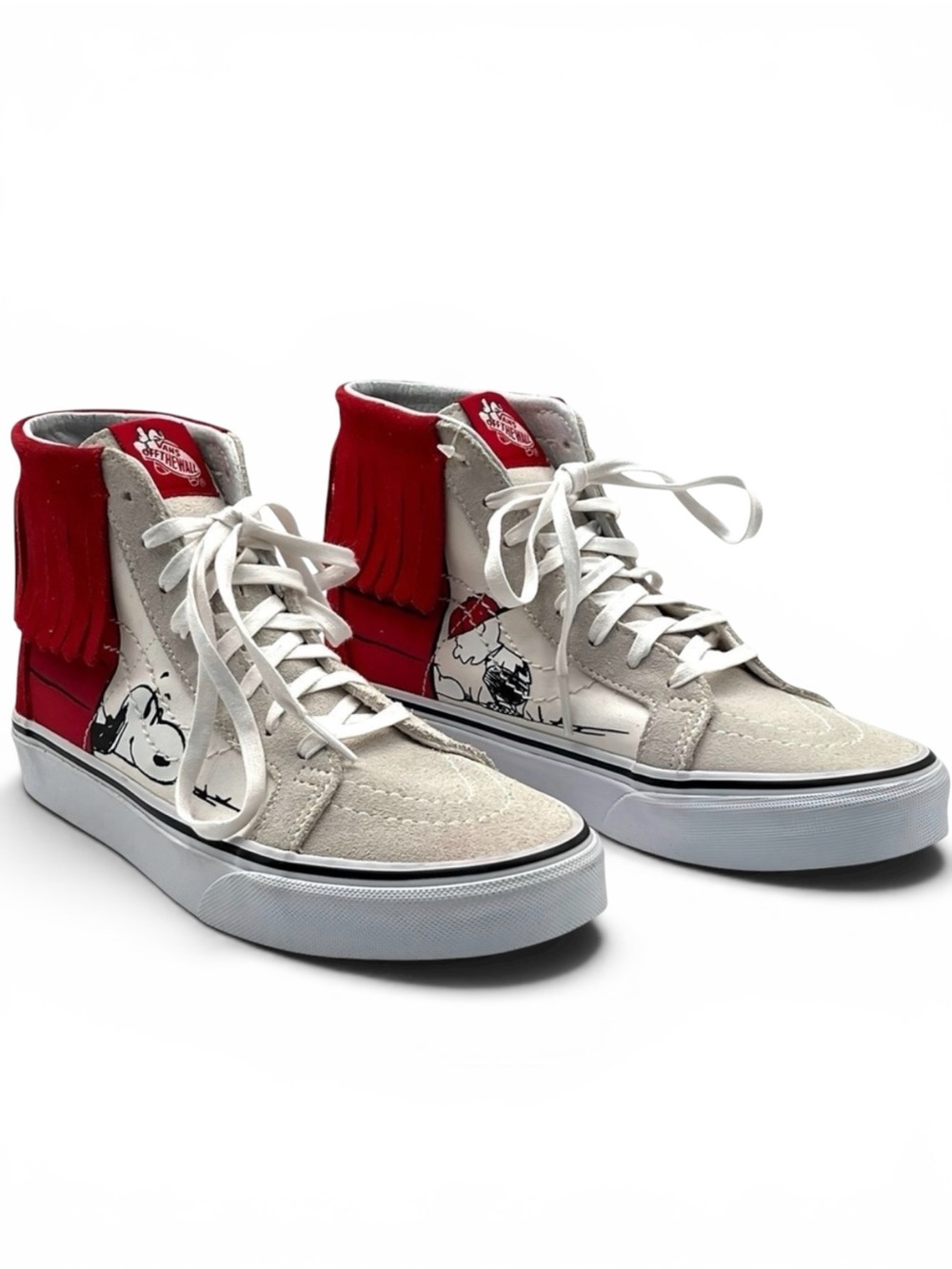 Vans x Peanuts Snoopy Sk8-Hi Moc Dog House Sneakers Womens 7 NWT